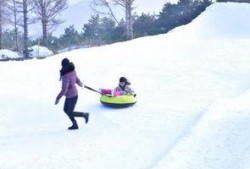 小宝滑雪吃瓜,趣味横生冬日乐